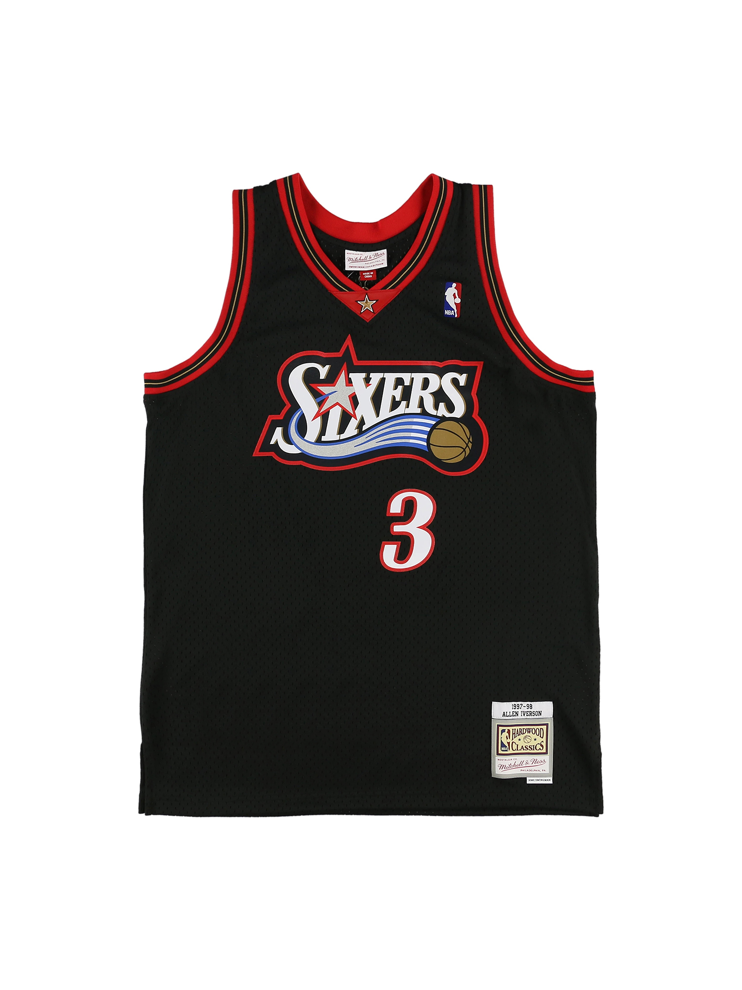 NBA 76ers IVERSON #3 アレン・アイバーソン ユニフォーム - スポーツ