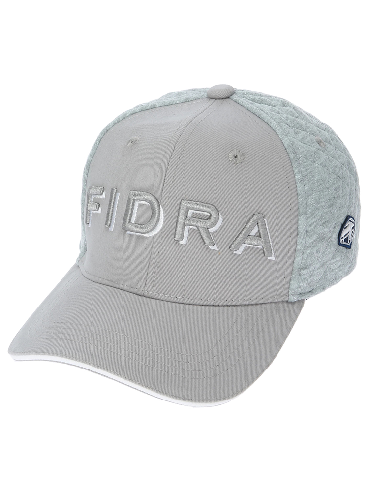FIDRA(フィドラ) |起毛ツイル×ニットキルトキャップ